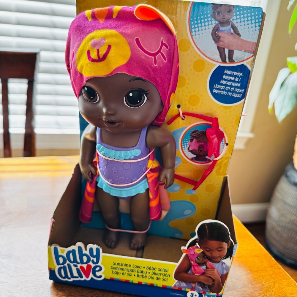 Baby Alive Sunshine Love Doll •New Unopened Box •Ages 3+ - Picture 4 of 7
